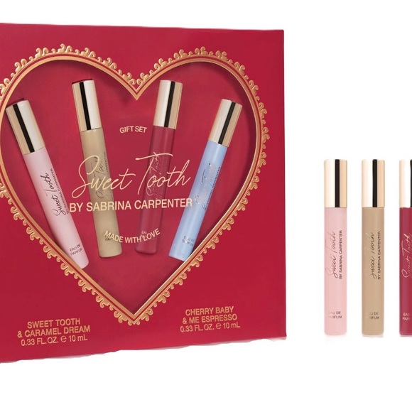 Sweet Tooth travel Quatro Eau De Parfum perfume Giftset Set by Sabrina Carpenter - Picture 4 of 6
